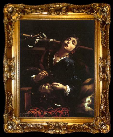 framed  Cairo, Francesco del Herodias with the Head of St. John the Baptist, ta009-2